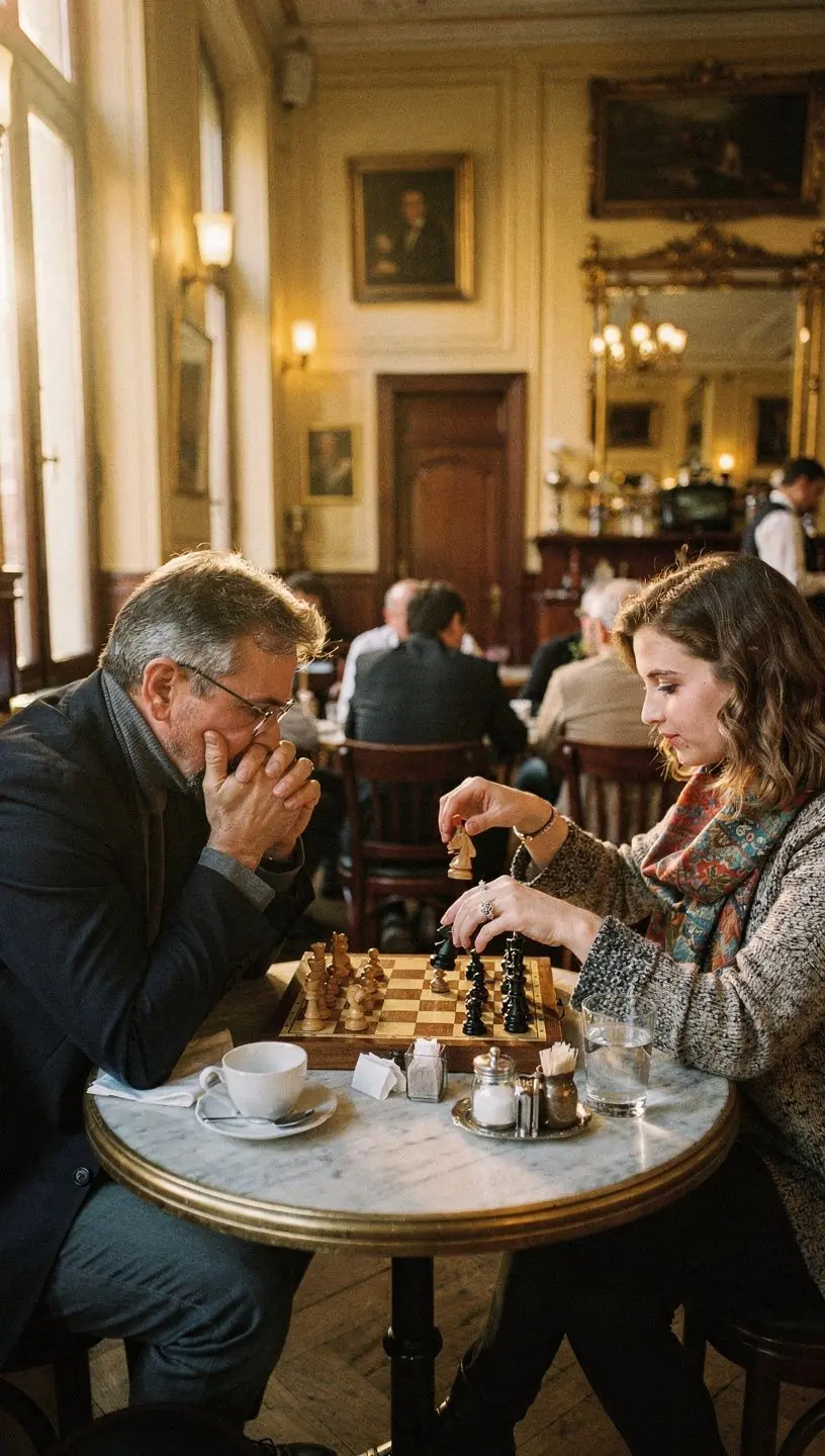 Ein Diagramm, das verschiedene Eröffnungsstrategien im Schach visuell darstellt, um das strategische Denken zu fördern.